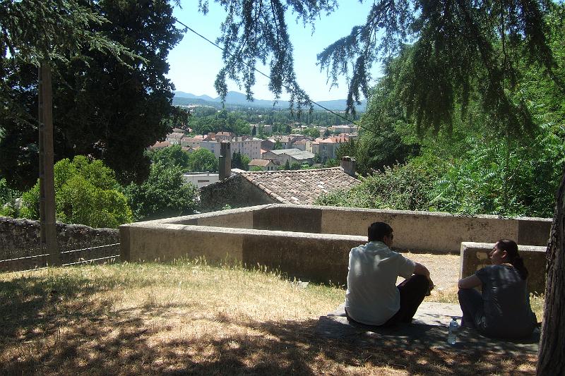 2011-05- (1826).JPG - Vom Schlossberg hat man eine herrliche Aussicht: Hier Richtung Osten